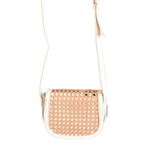 Cargar imagen en el visor de la galería, Amelia Cane Crossbody Handbag | Ivory
