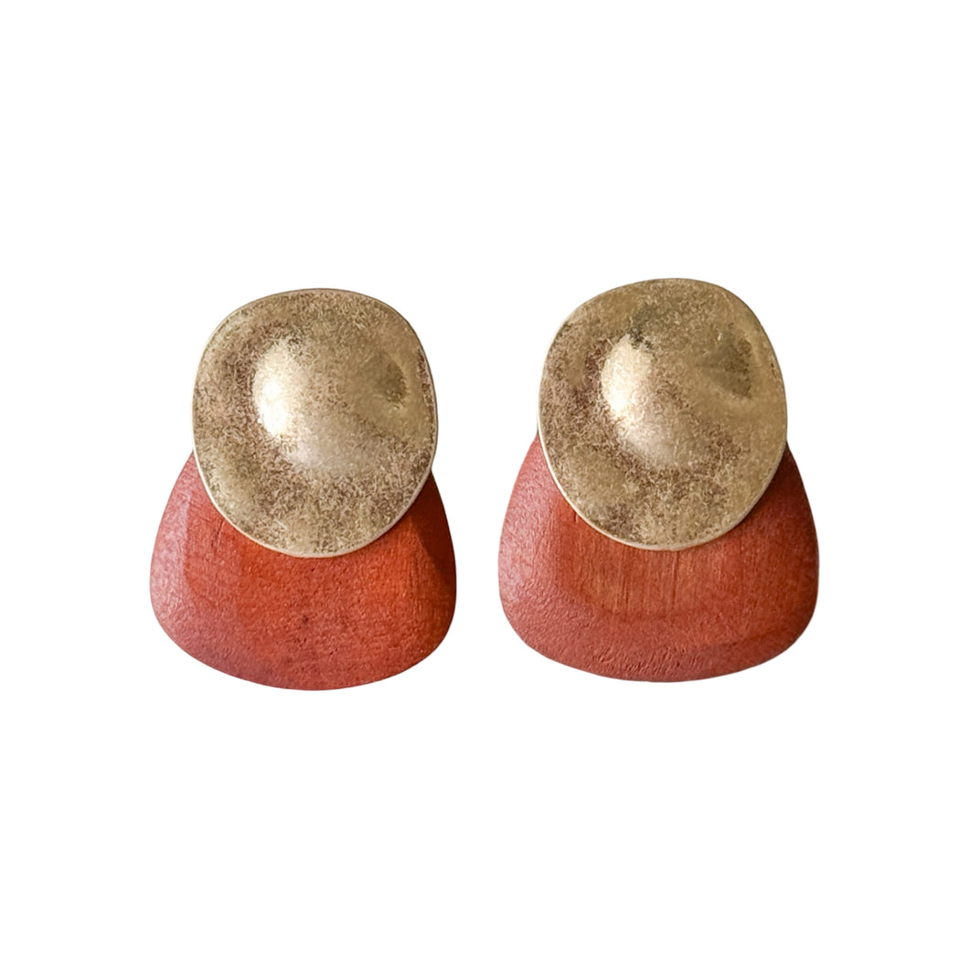 Boho & Eclectic Wooden Earrings | Maple