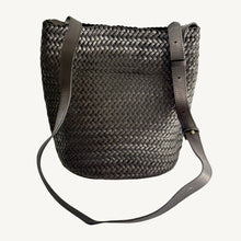 Load image into Gallery viewer, Palermo Shoulder Leather Handbag | Black
