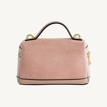 Load image into Gallery viewer, Perugia Suede and Leather Handbag | Pink Blush
