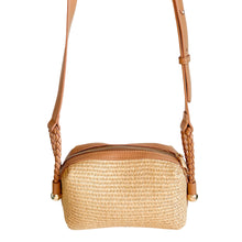 Load image into Gallery viewer, St. Lucia Cane Crossbody Handbag | Tan
