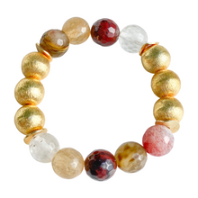 Load image into Gallery viewer, Candace Bracelet Brown Multicolor Agate | 12mm
