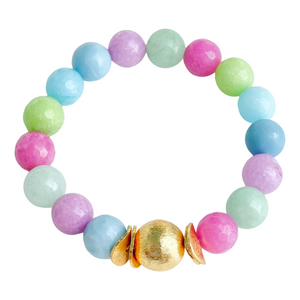Candace Bracelet Rainbow Agate | 12mm