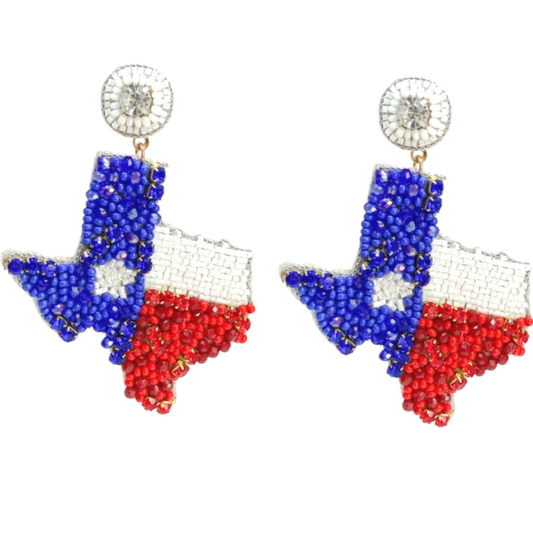 Texas State Earrings