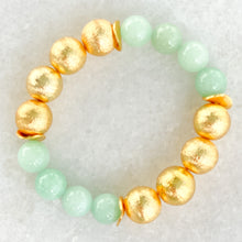 Load image into Gallery viewer, Candace Bracelet Green Jade | 12mm
