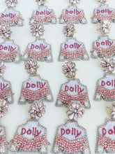 Charger l&#39;image dans la galerie, Boucles d&#39;oreilles roses Dolly Fringe Jacket
