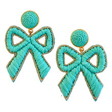 Load image into Gallery viewer, Bow Raffia Earrings | Tiffany
